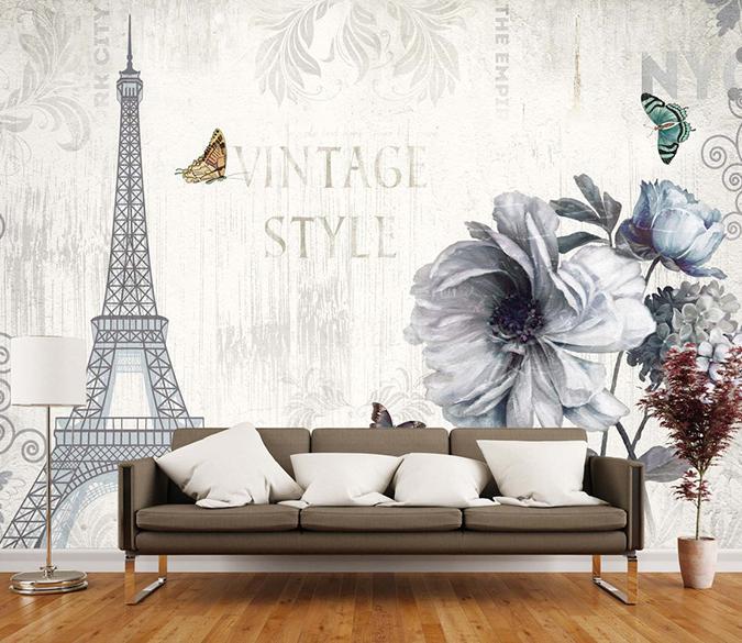 3D Tower 456 Wall Murals Wallpaper AJ Wallpaper 2 