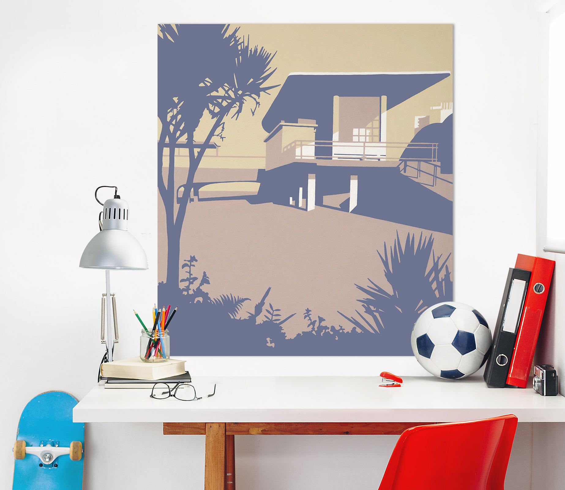 3D Boscombe Pier Beaches 016 Steve Read Wall Sticker