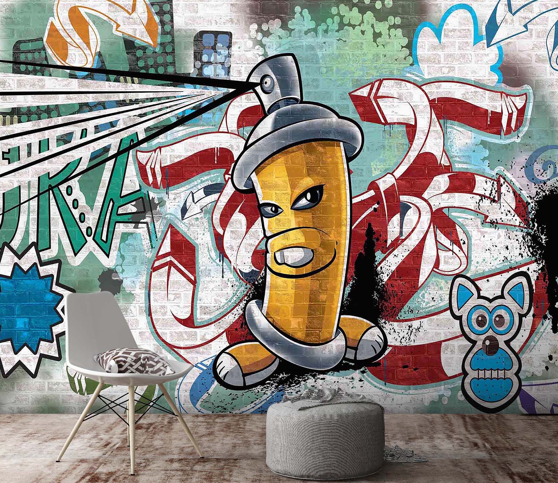 Graffifi Rocketship Graffiti Spray Can Spraying Drawings