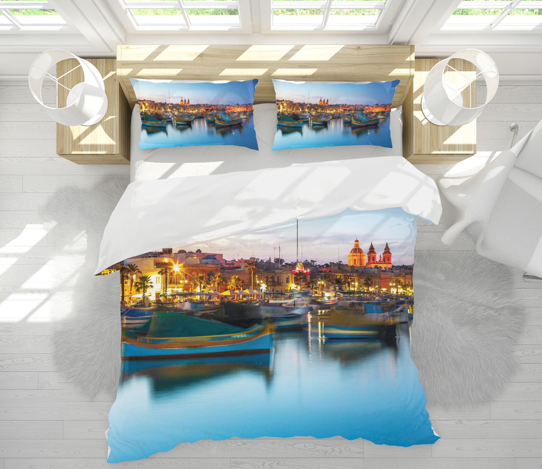 3D River Lights 2011 Assaf Frank Bedding Bed Pillowcases Quilt