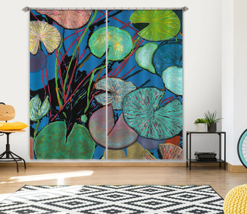 3D Red Castle 294 Allan P. Friedlander Curtain Curtains Drapes