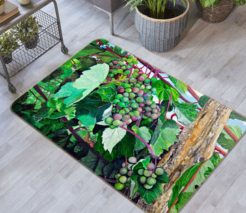 3D Grape 11136 Matthew Holden Bates Rug Non Slip Rug Mat