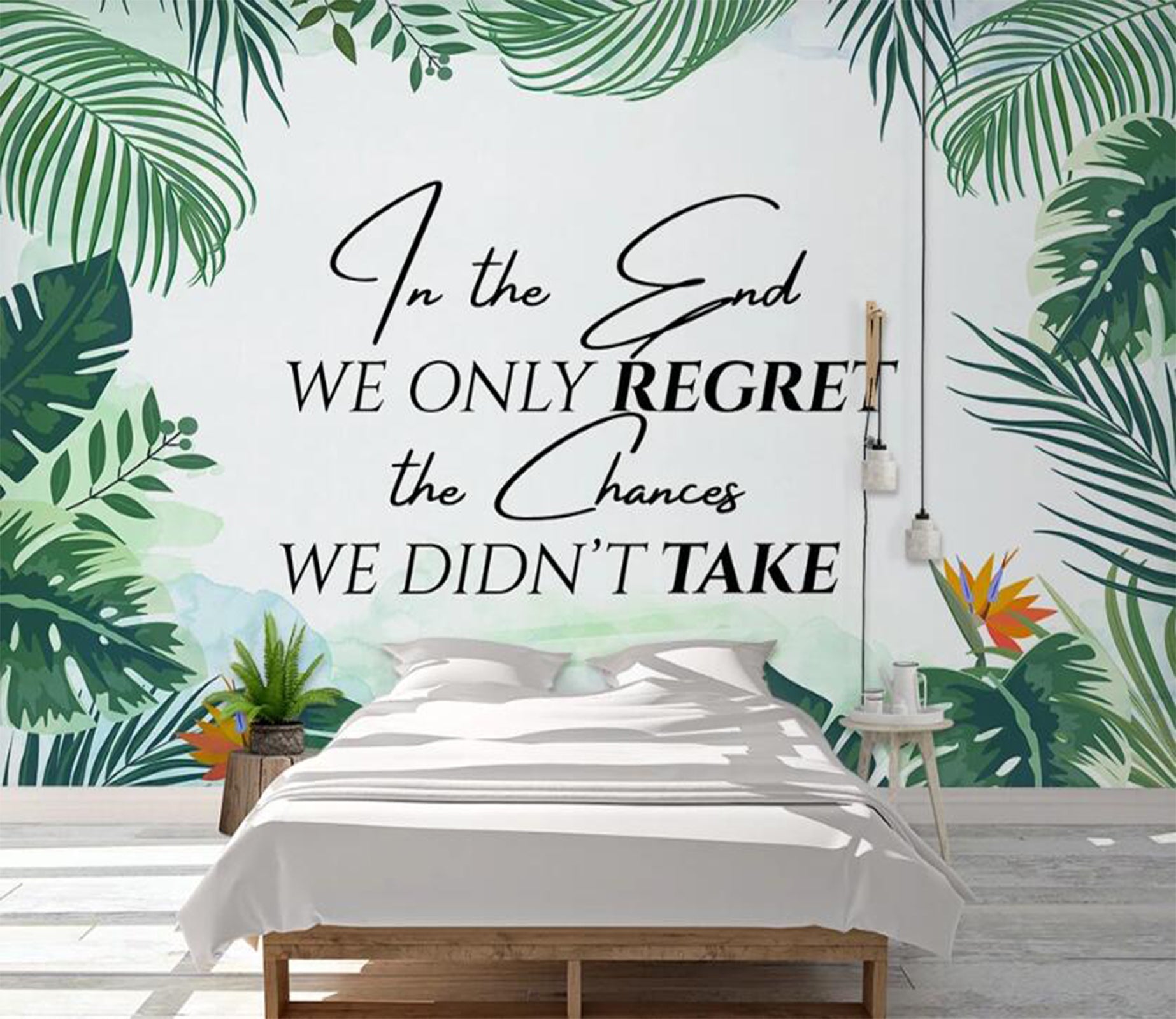 3D Persistence In Green 2384 Wall Murals