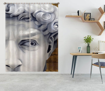 3D Statue Of David 11006 Matthew Holden Bates Curtain Curtains Drapes