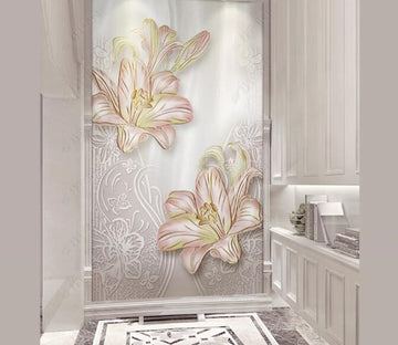 3D White Petals WG03 Wall Murals Wallpaper AJ Wallpaper 