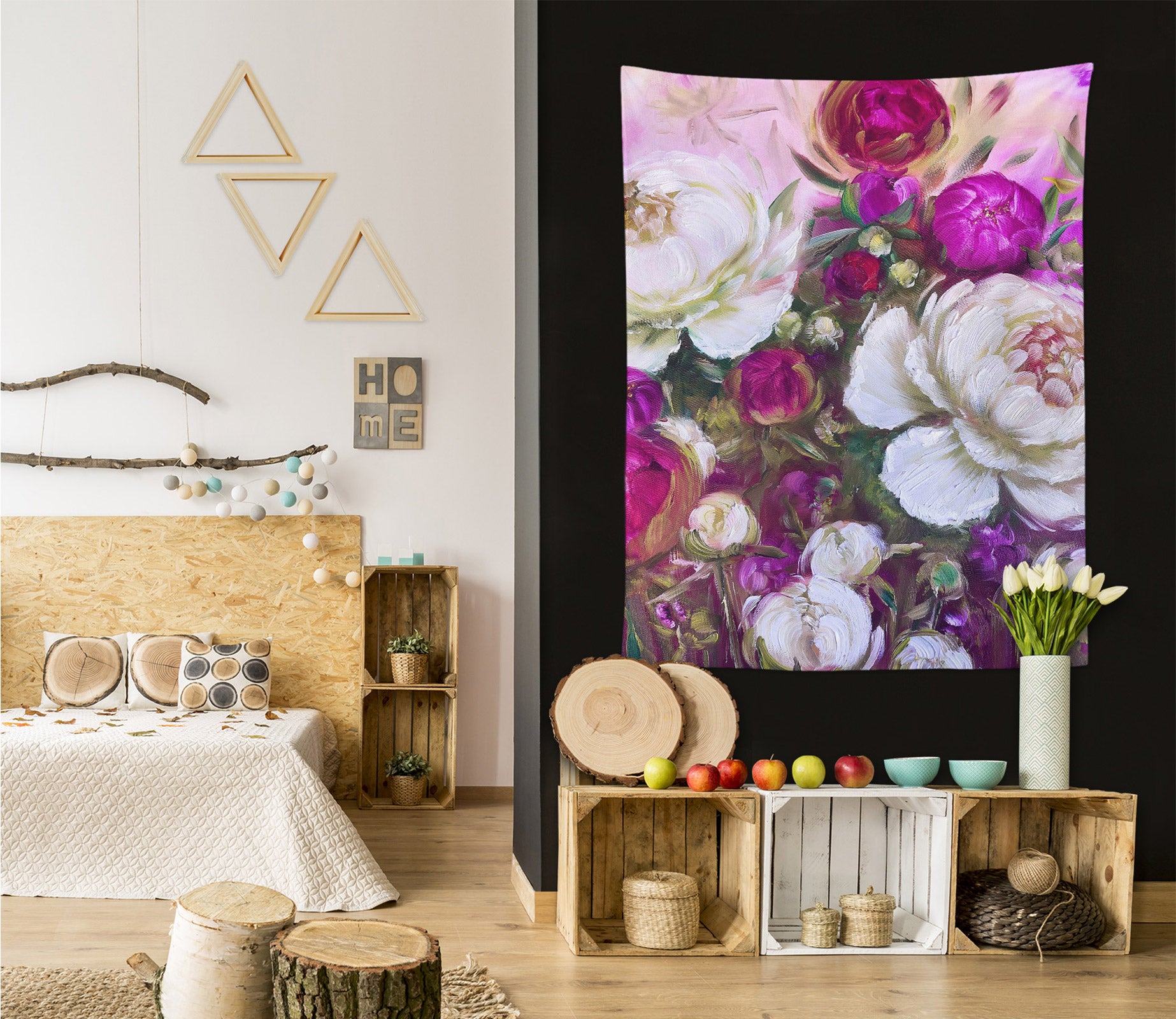 3D Art Flower 3400 Skromova Marina Tapestry Hanging Cloth Hang