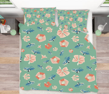 3D Flowers 98147 Kasumi Loffler Bedding Bed Pillowcases Quilt