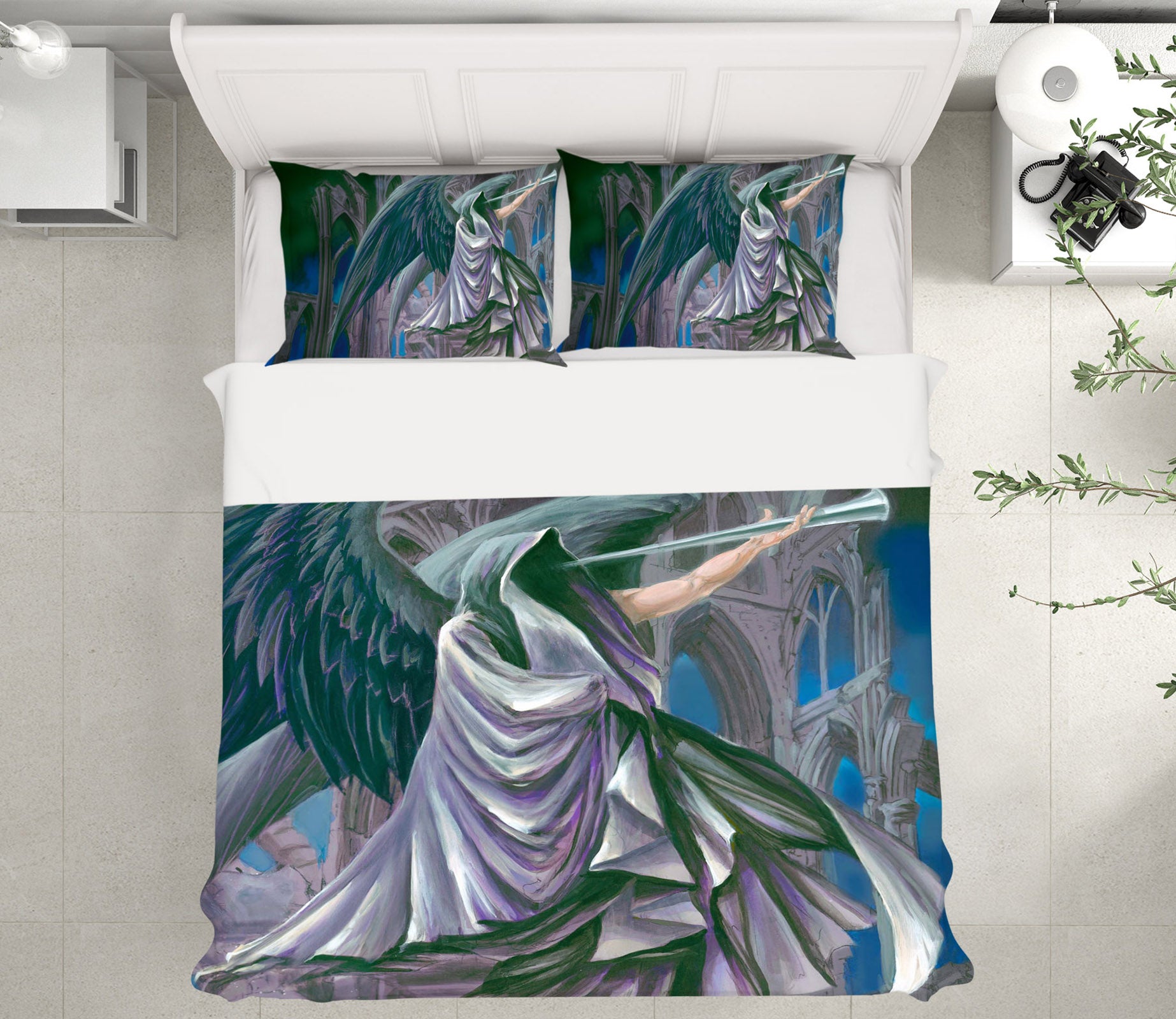 3D Dark Wings 8303 Ruth Thompson Bedding Bed Pillowcases Quilt Cover Duvet Cover