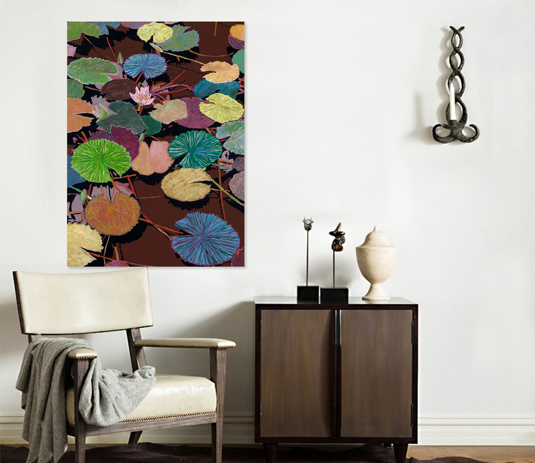 3D Muddy Waters 284 Allan P. Friedlander Wall Sticker