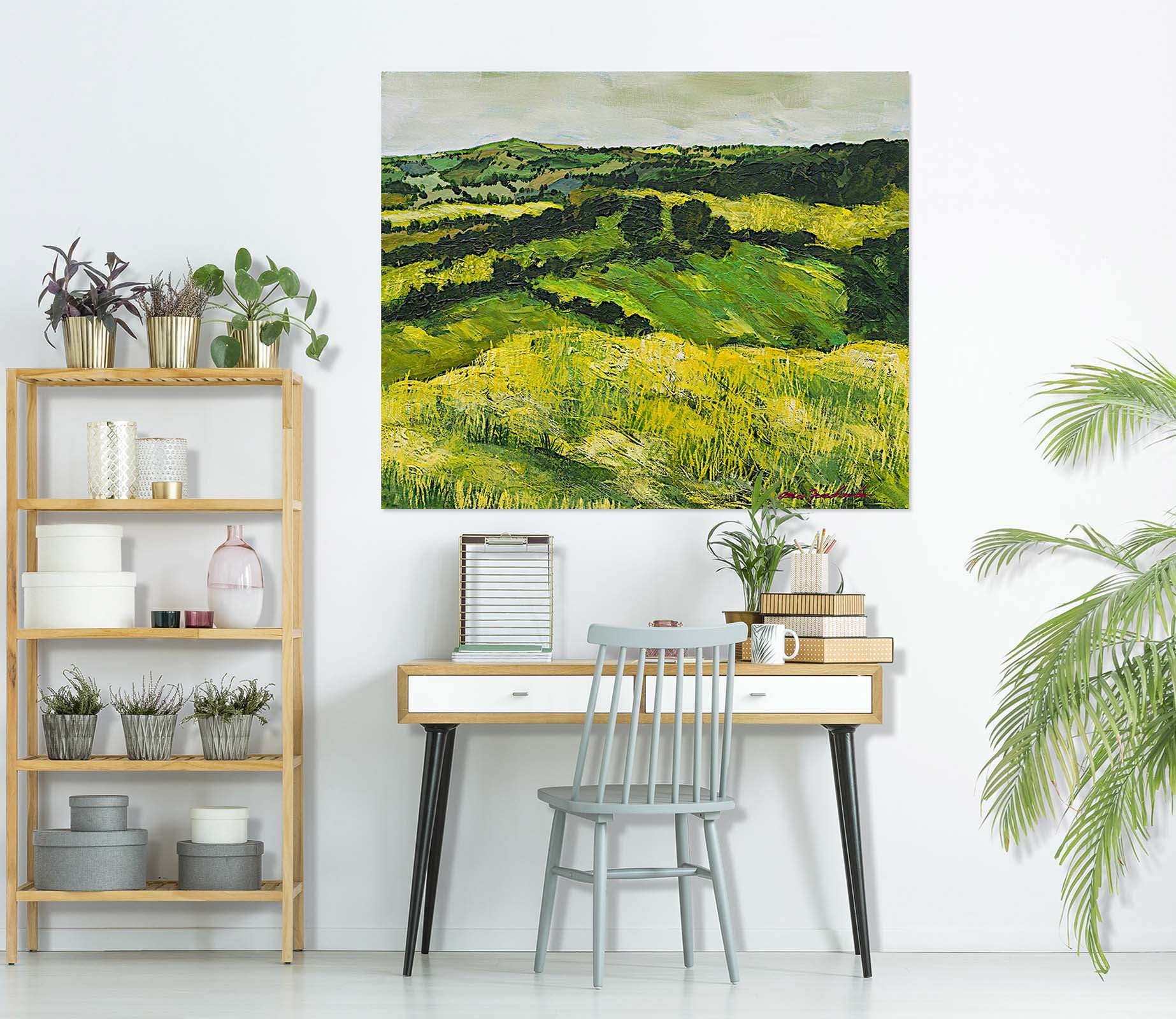 3D Tall Grass Path 187 Allan P. Friedlander Wall Sticker