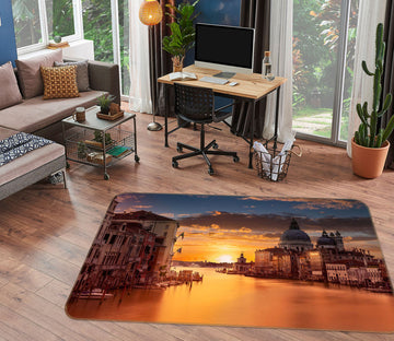 3D Dusk City 1106 Marco Carmassi Rug Non Slip Rug Mat