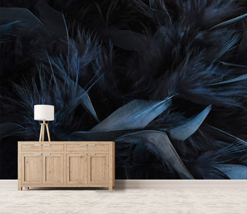 3D Fluffy Dark Blue 5 Wallpaper AJ Wallpaper 