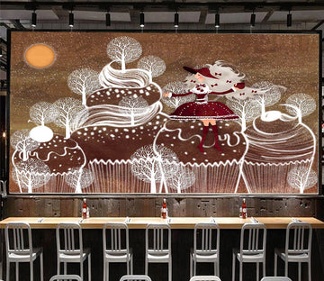 3D Freshly Baked Cake 1087 Wall Murals