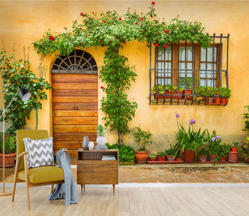 3D Bonsai Town 1450 Wall Murals