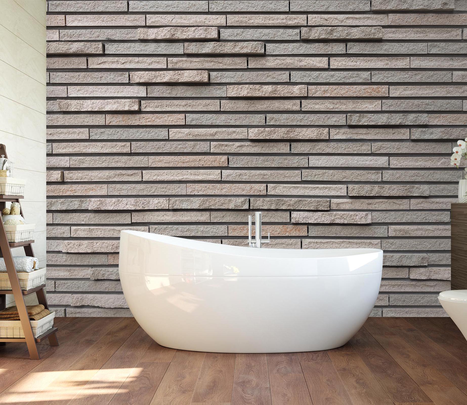 3D Concave Slate Wall 63 Wall Murals