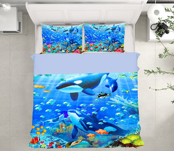 3D The Underwater World 2112 Adrian Chesterman Bedding Bed Pillowcases Quilt