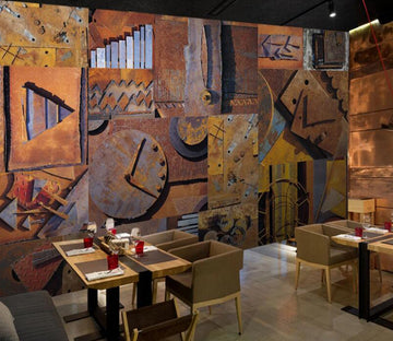 3D Ancient Splicing 555 Wall Murals