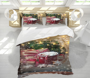 3D Cup 53047 Christmas Quilt Duvet Cover Xmas Bed Pillowcases