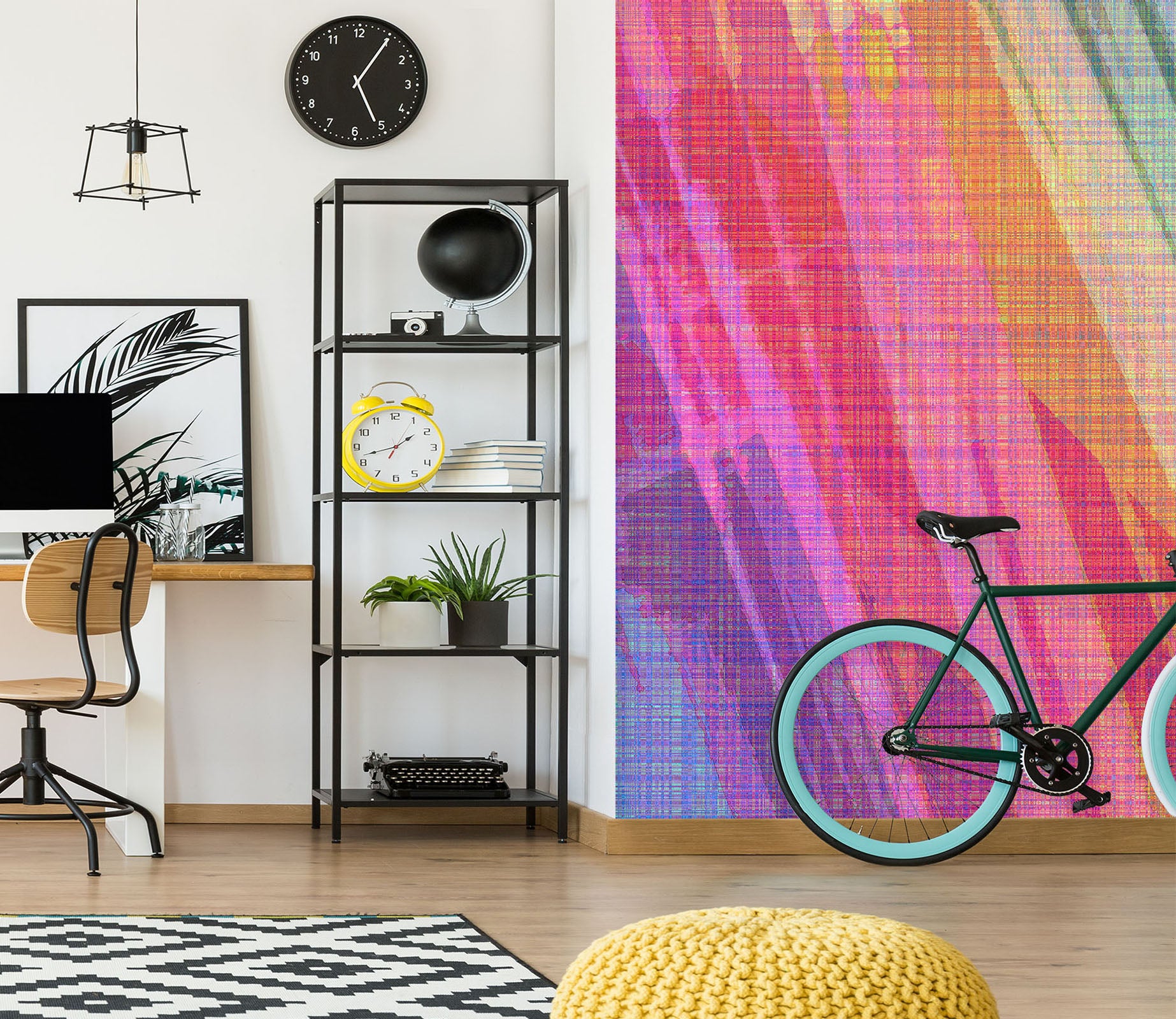 3D Abstract Rainbow 24429 Shandra Smith Wall Mural Wall Murals