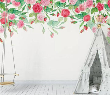 3D Colored Flowers WG98 Wall Murals Wallpaper AJ Wallpaper 2 