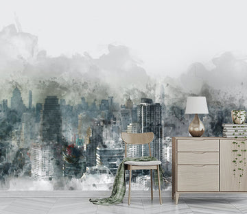 3D City Painting WG238 Wall Murals