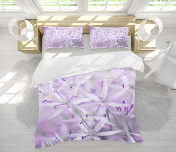 3D Purple Flower 6965 Assaf Frank Bedding Bed Pillowcases Quilt Cover Duvet Cover