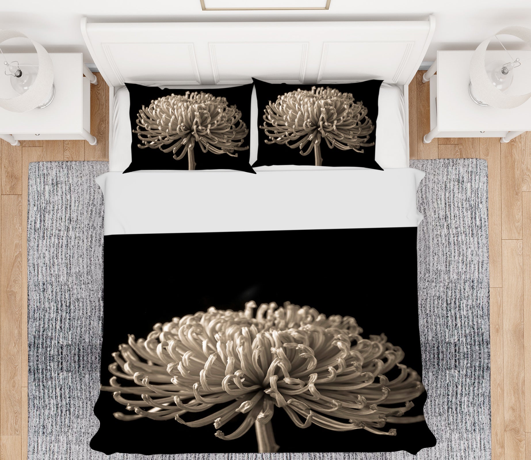 3D Chrysanthemum 7108 Assaf Frank Bedding Bed Pillowcases Quilt Cover Duvet Cover