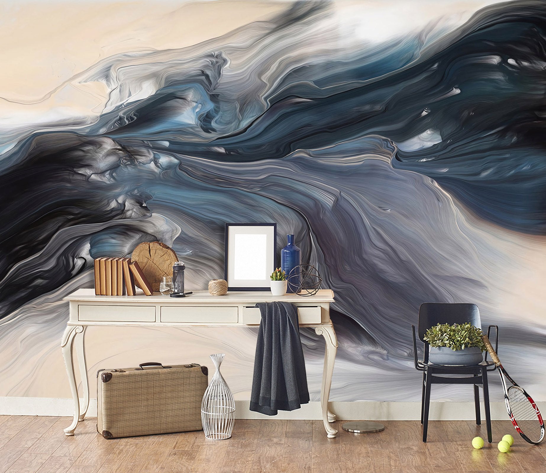 3D Abstract Lines 103 Wall Murals Wallpaper AJ Wallpaper 2 