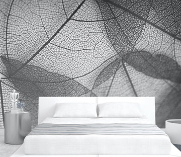 3D Transparent Leaves WG315 Wall Murals