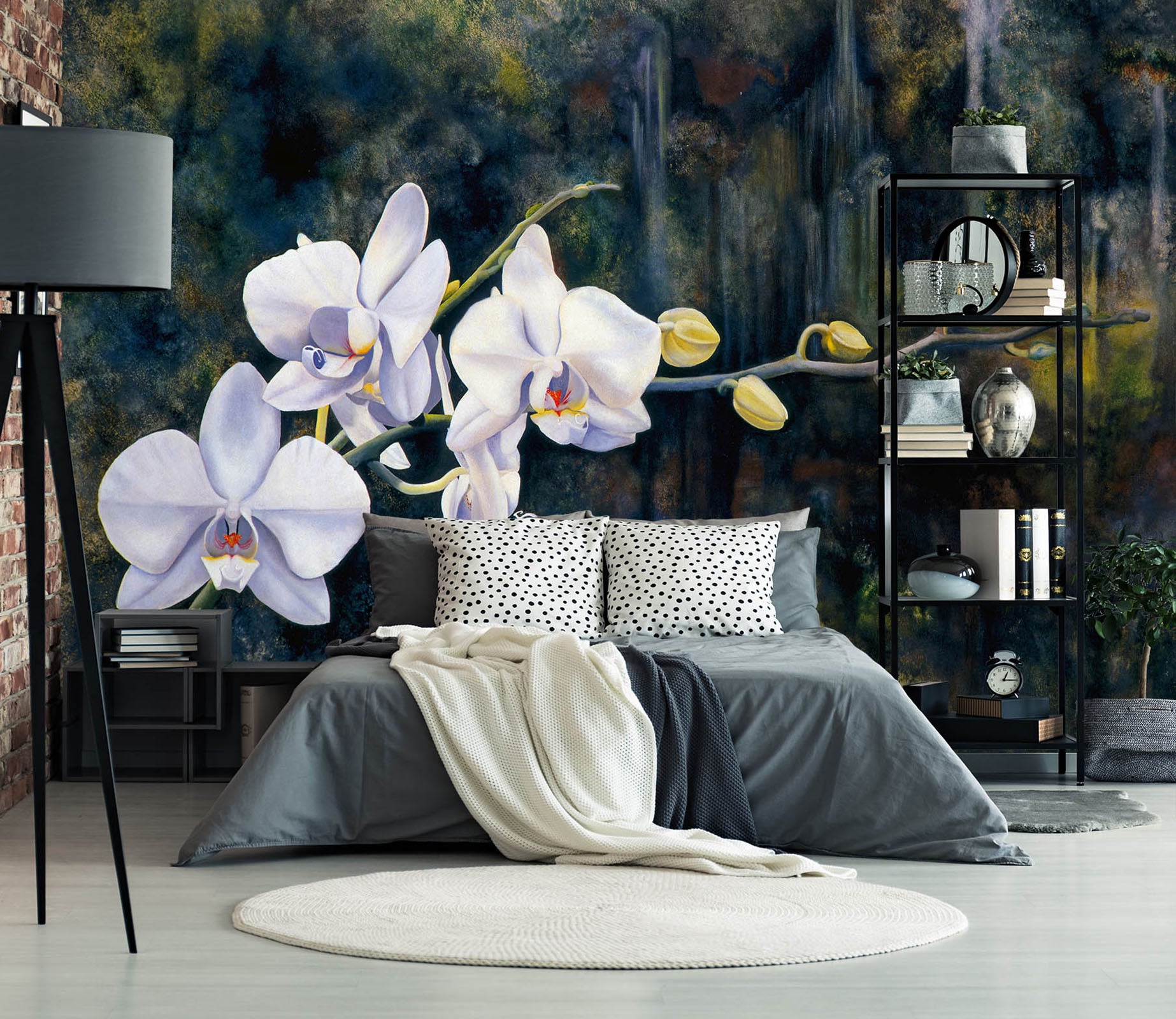 3D Flowers 11105 Matthew Holden Bates Wall Mural Wall Murals
