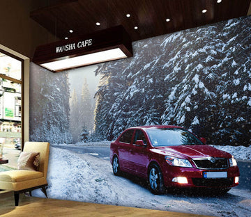 3D Auto Car Cold 103 Vehicle Wall Murals