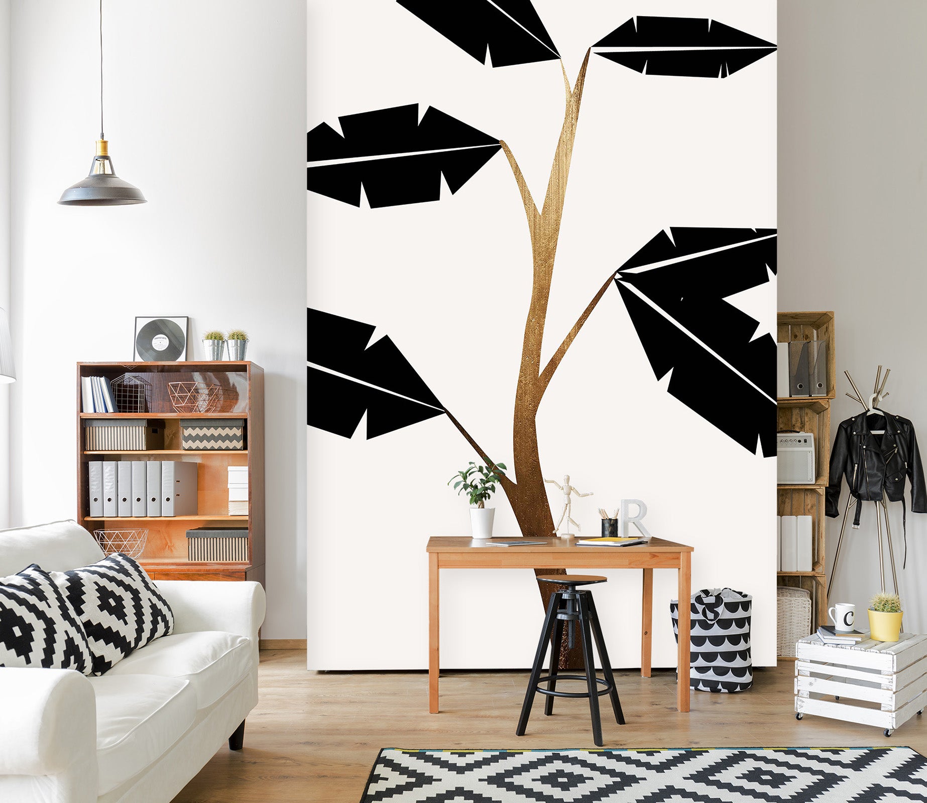 3D Banana Tree 1411 Boris Draschoff Wall Mural Wall Murals