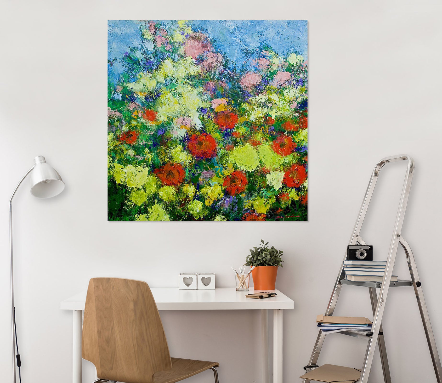 3D Garden Shower 197 Allan P. Friedlander Wall Sticker