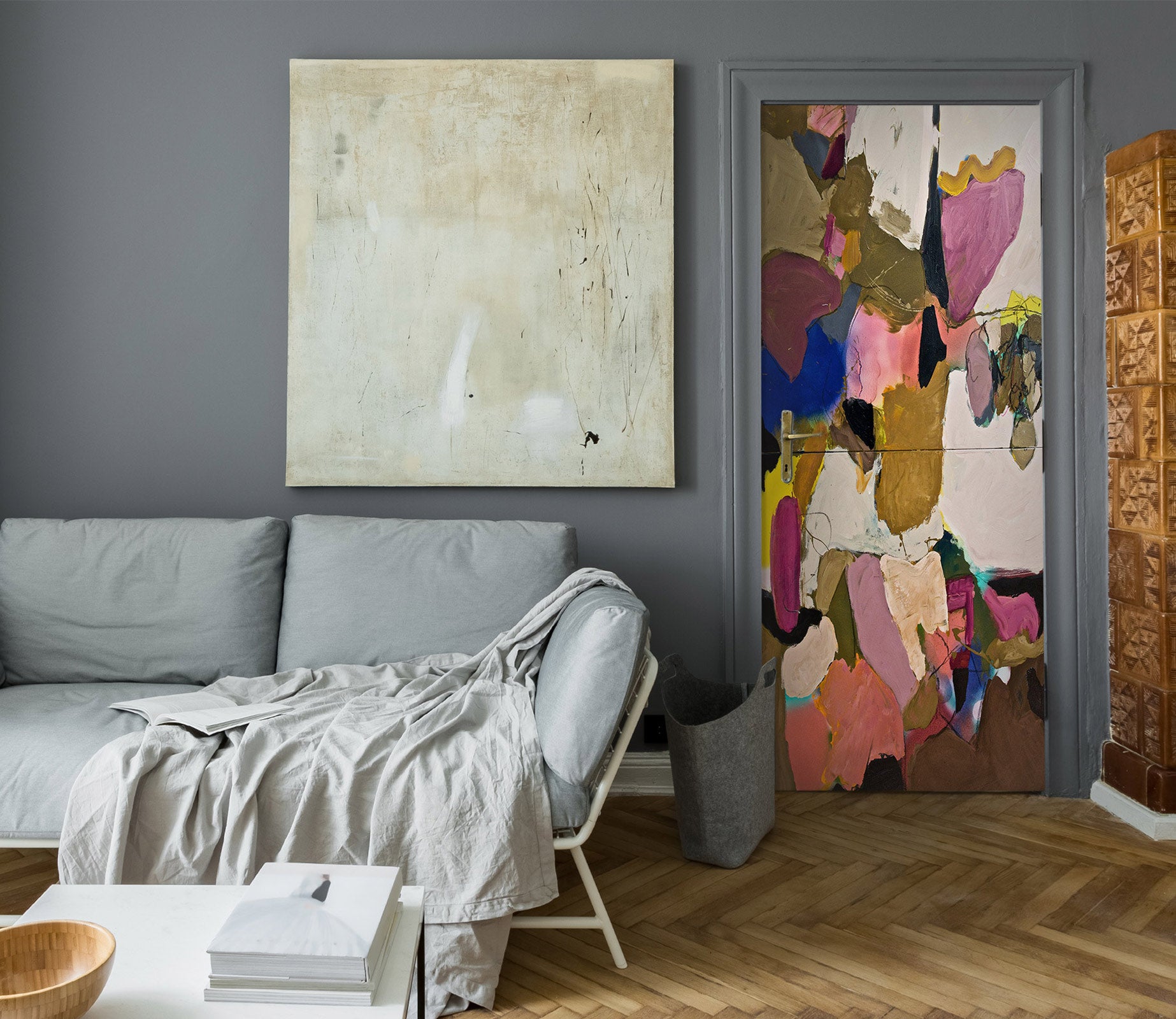 3D Pigment Pattern 9412 Allan P. Friedlander Door Mural