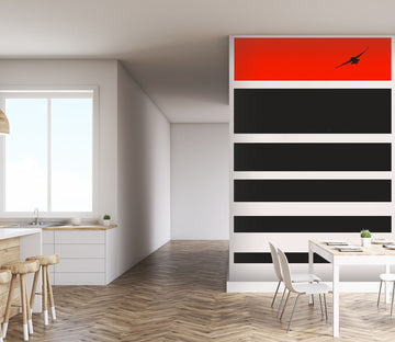 3D Orange Eagle 1437 Boris Draschoff Wall Mural Wall Murals