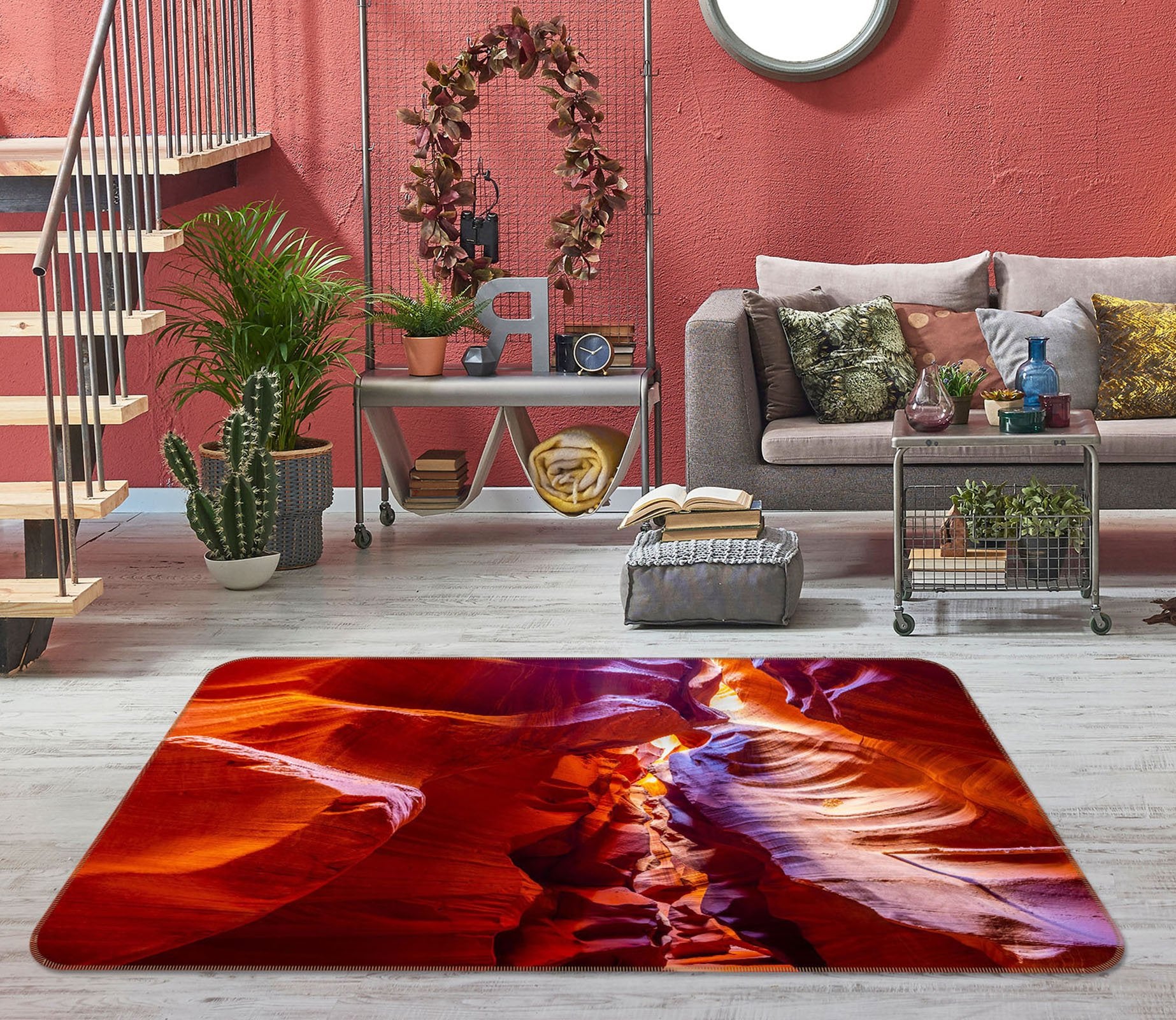 3D Abstract Pattern 1084 Marco Carmassi Rug Non Slip Rug Mat Mat AJ Creativity Home 