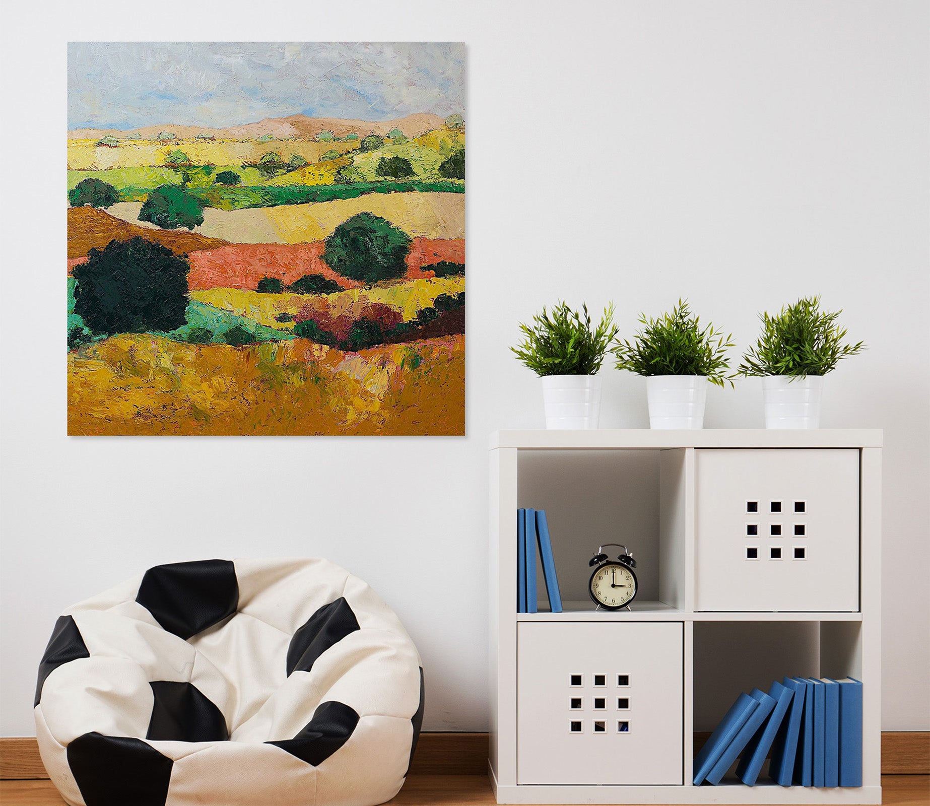 3D Colored Valley 151 Allan P. Friedlander Wall Sticker
