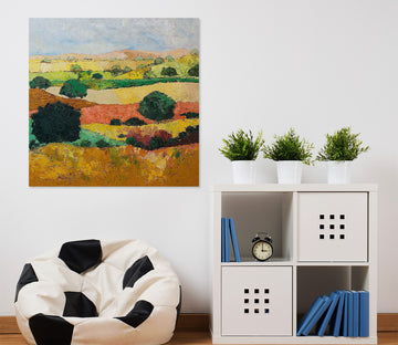 3D Colored Valley 151 Allan P. Friedlander Wall Sticker