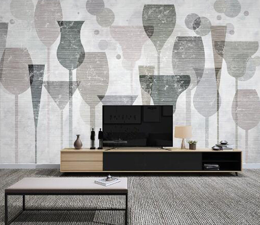 3D Triangle Shape WC1747 Wall Murals