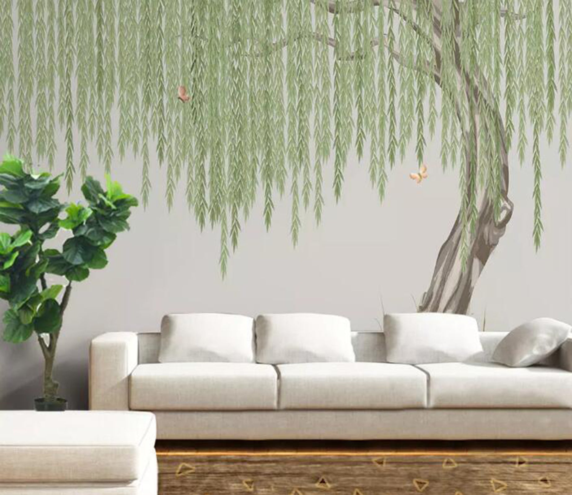 3D Willow WG24 Wall Murals Wallpaper AJ Wallpaper 2 