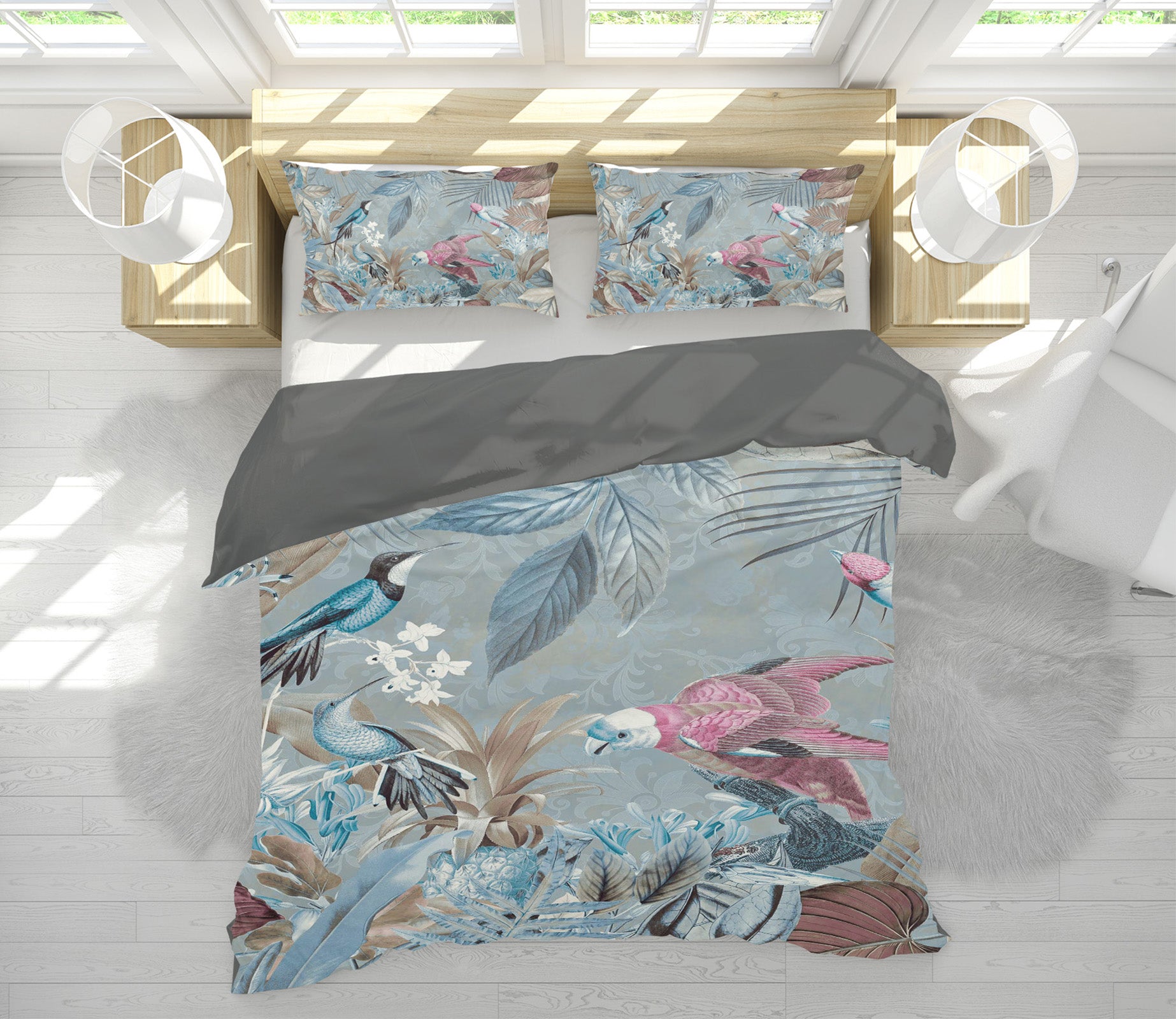 3D Bird Garden 125 Andrea haase Bedding Bed Pillowcases Quilt