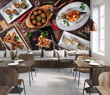 3D Delicate Food 1453 Wall Murals