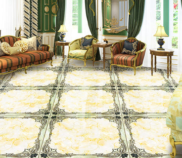 3D Marble Stripe WG678 Floor Mural Wallpaper AJ Wallpaper 2 