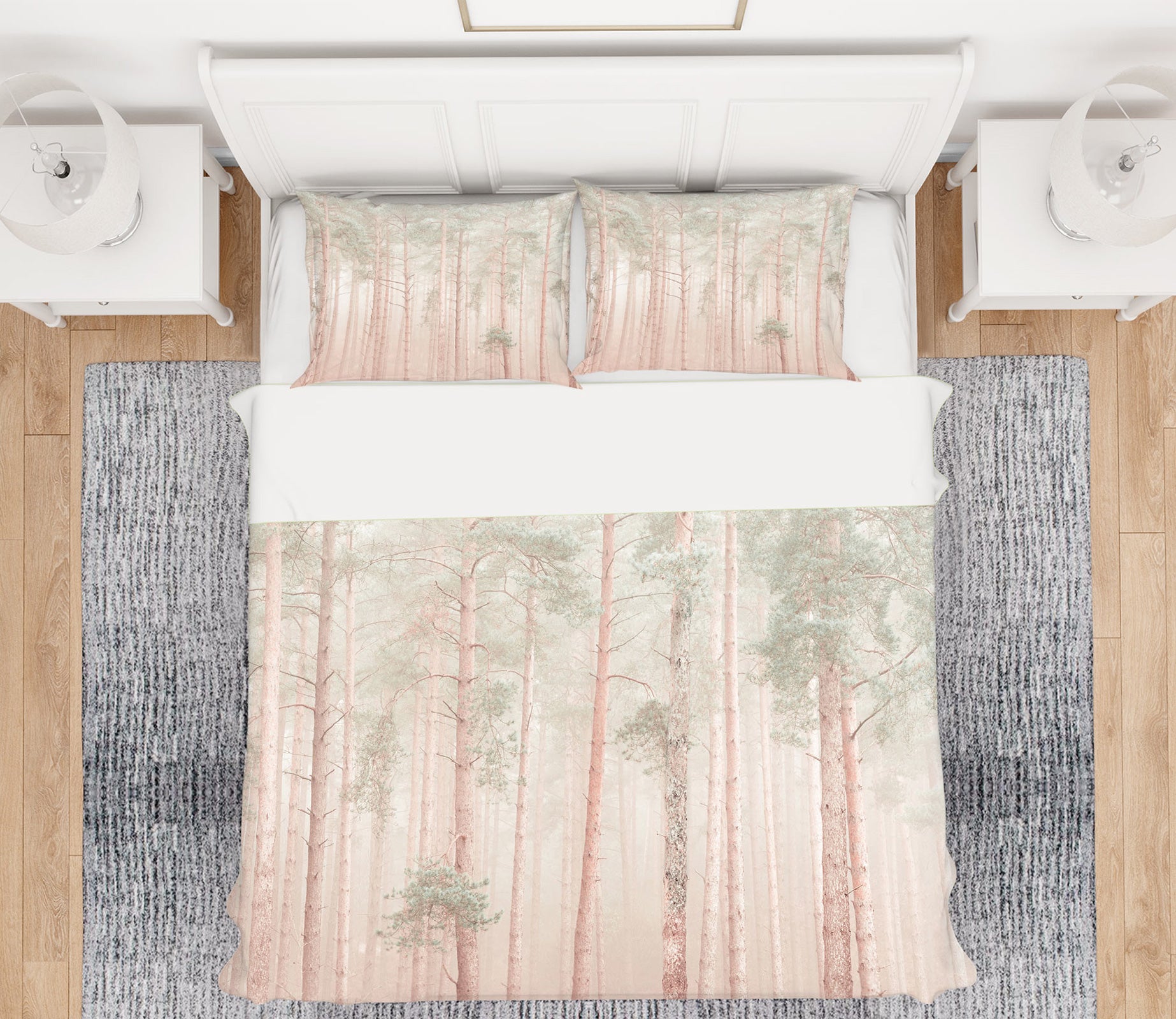 3D Foggy Tree 7016 Assaf Frank Bedding Bed Pillowcases Quilt Cover Duvet Cover