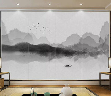3D Landscape Painting WC04 Wall Murals Wallpaper AJ Wallpaper 2 