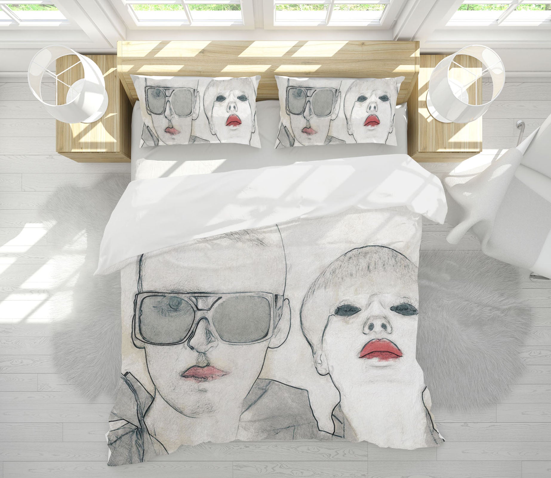 3D Fashion Elite 2008 Marco Cavazzana Bedding Bed Pillowcases Quilt