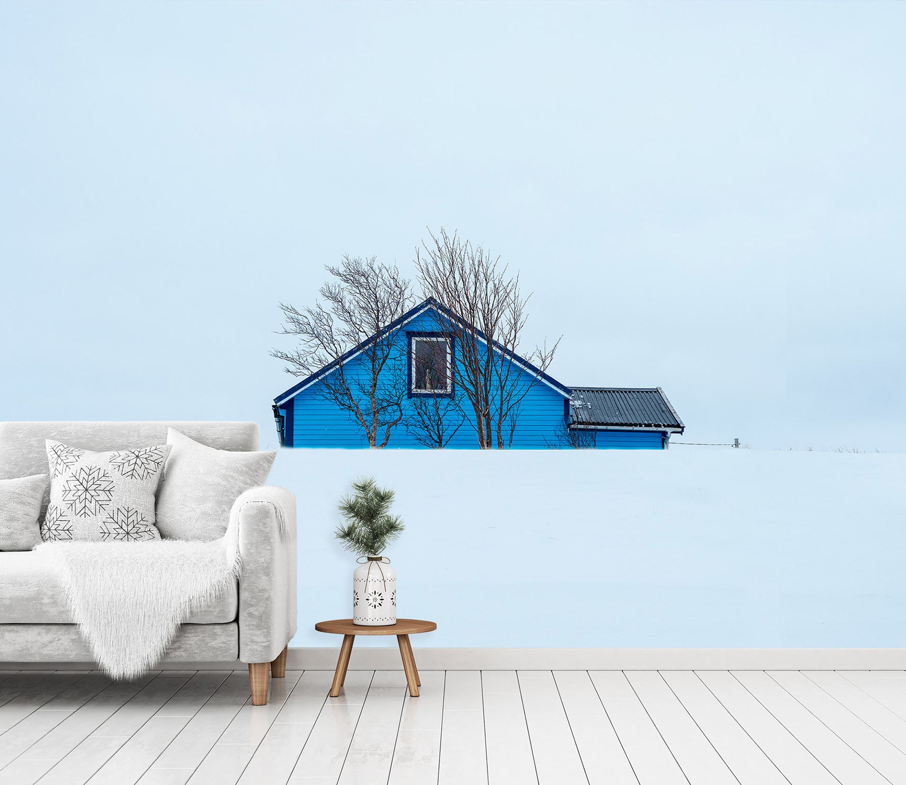 3D Snow Hut 1417 Marco Carmassi Wall Mural Wall Murals