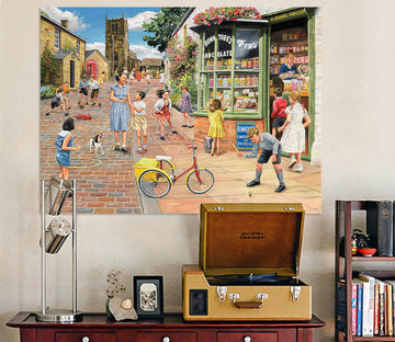 3D The Sweet Shop 078 Trevor Mitchell Wall Sticke