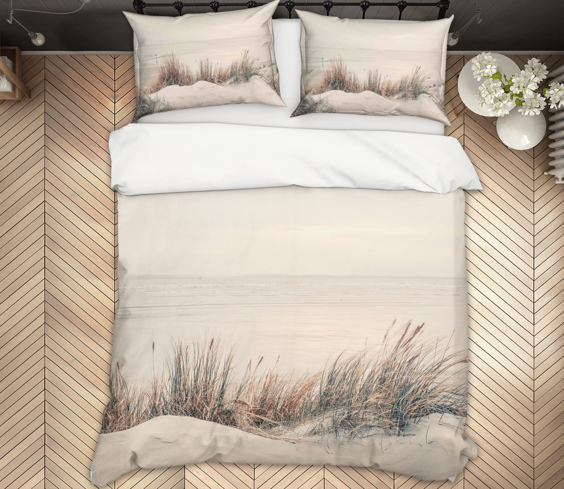 3D Beach Plants 1095 Assaf Frank Bedding Bed Pillowcases Quilt