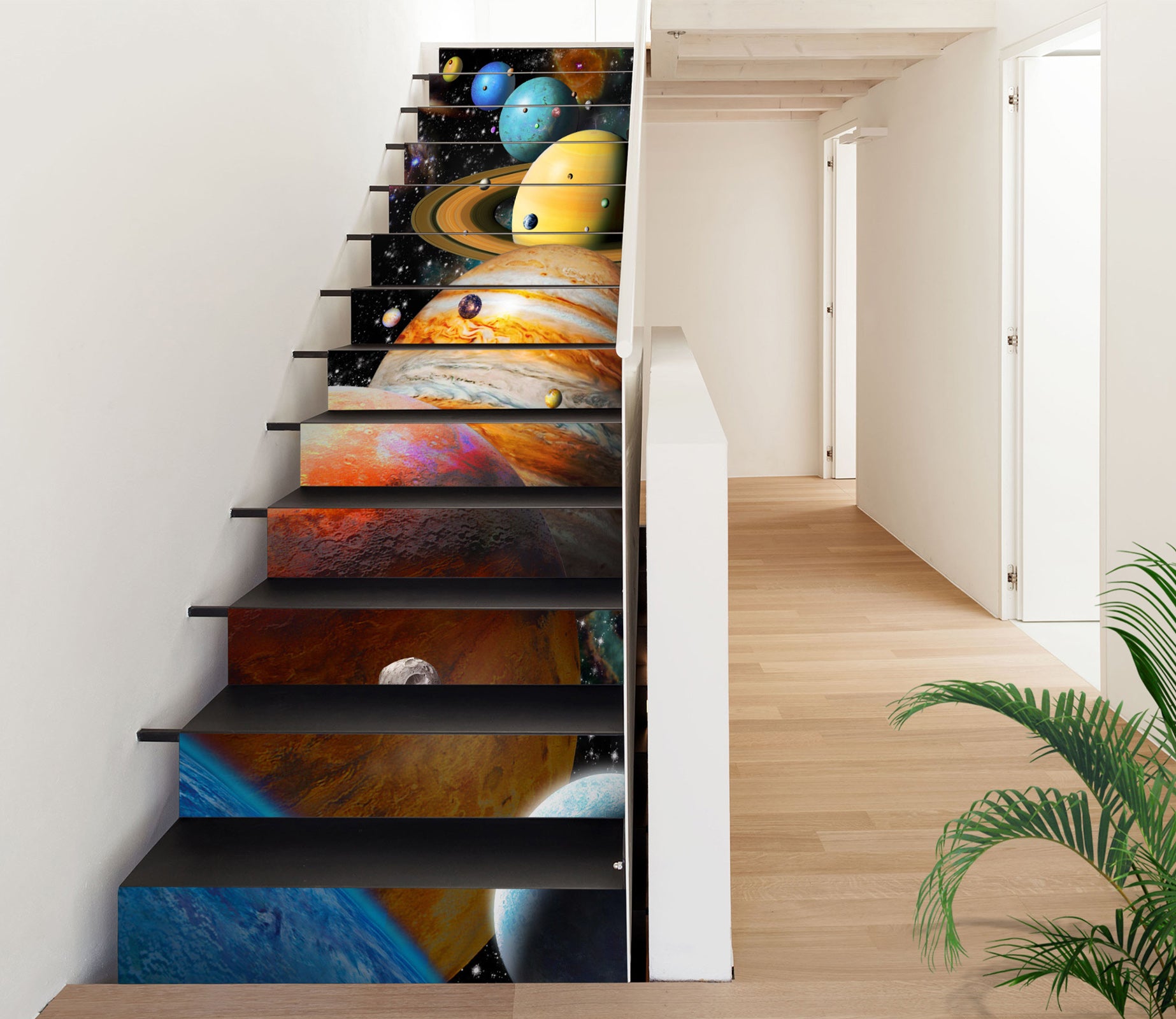 3D Various Planets 96176 Adrian Chesterman Stair Risers